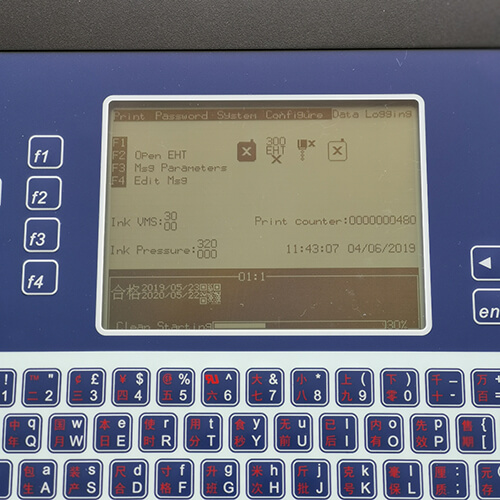 Screen Expiry Date Printing Machine