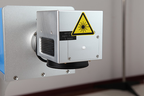 High Speed Galvanometer Laser Printer Machine With Qr Code